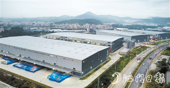 京东智能产业园·江门蓬江园区于去年9月顺利投入运营。