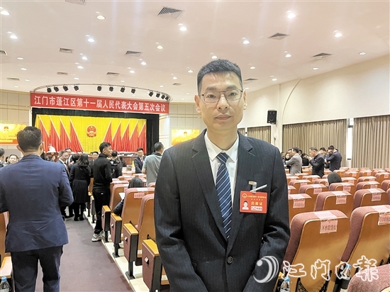 蓬江区人大代表、江门市理想家社会工作综合服务中心法人兼总干事林嘉超