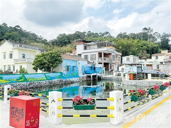 棠下镇北达村落实人居环境整治、优化基础设施等举措，村容村貌焕然一新。罗霈