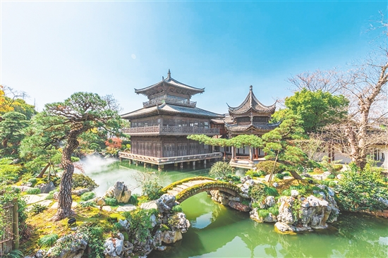 濮院古镇是嘉兴农文旅产业的一大品牌。
