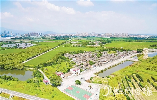 张良边村生态底色渐浓，正努力探索“生态+文旅”发展新路。