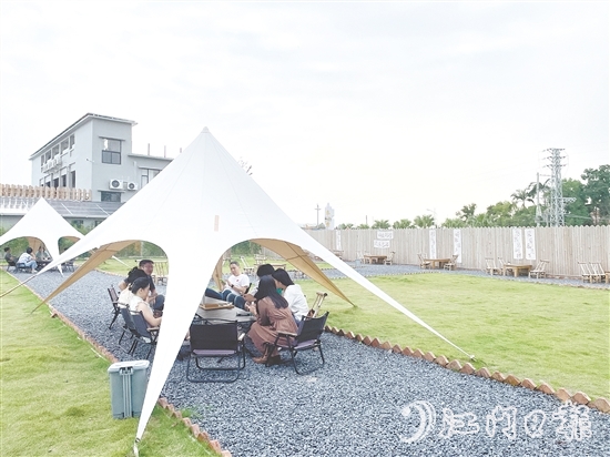 闻着稻香喝咖啡、住民宿,成为不少城市人放松身心的选择。 闻着稻香喝咖啡、住民宿,成为不少城市人放松身心的选择。