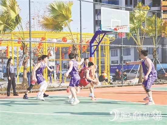 大江镇经常举办群众性体育赛事。