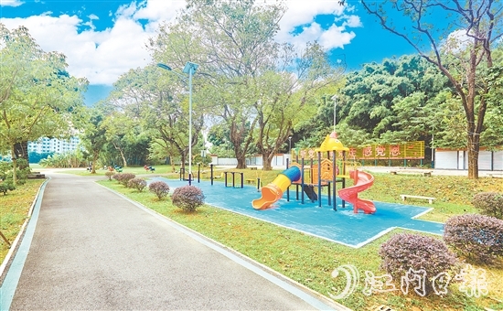 大江镇大力完善运动设施建设。