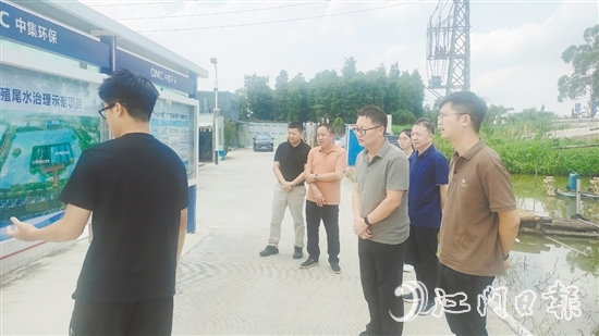 7月，新会区政协农业和农村委员会到大鳌镇中集渔业科技示范基地开展现代设施化养殖产业专题调研。