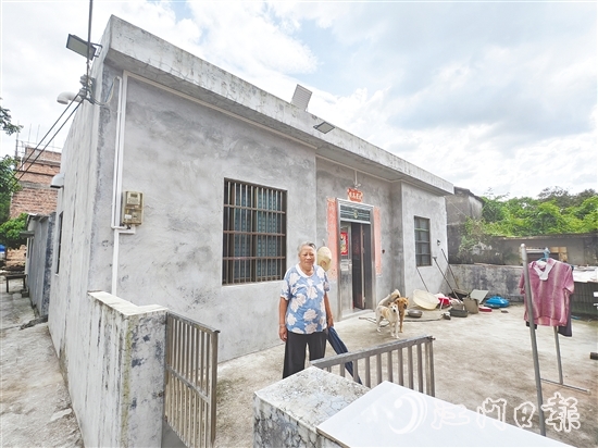 73岁的刘检勤在古稀之年住上了新房子。 73岁的刘检勤在古稀之年住上了新房子。