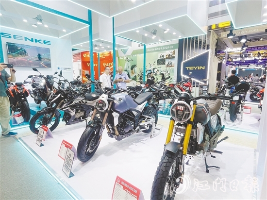 鹤山市已初步形成从关键核心部件到摩托车整车制造的全产业链条。
