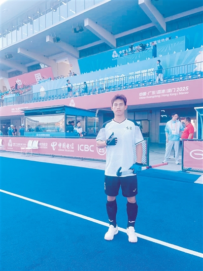 梁展豪代表吉林队参赛,表现不俗。 梁展豪代表吉林队参赛,表现不俗。