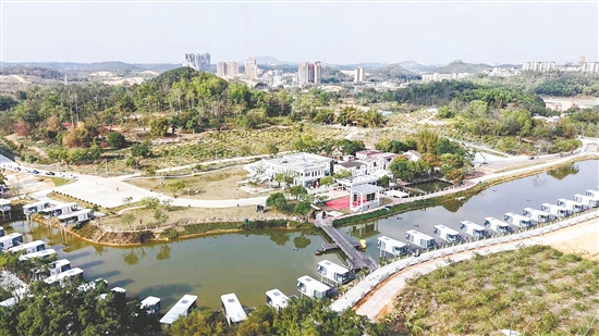 三合镇重点农文旅项目不断发展壮大。