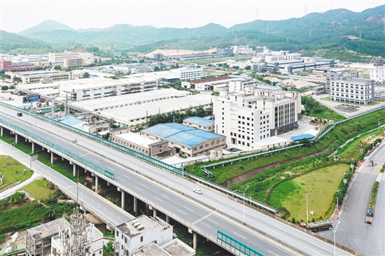 珠西新材料集聚区。