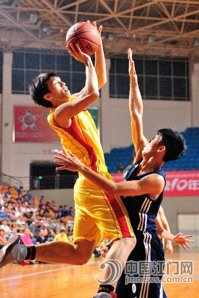 2013年珠中江澳四地篮球邀请赛江门再获亚军