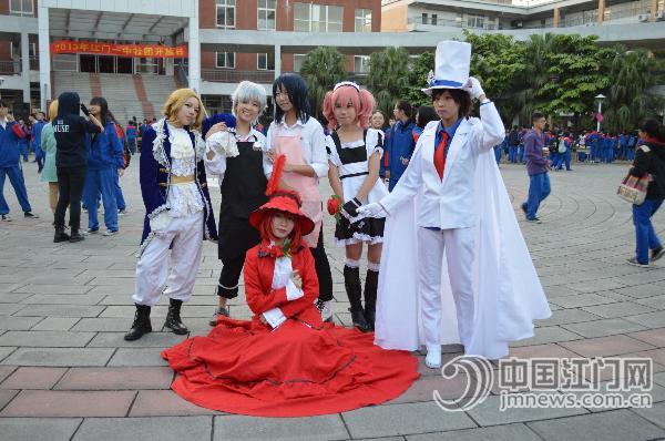 江门一中社团活动日 学生秀风采家长叹有趣-中