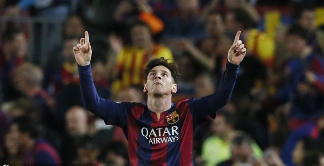 欧冠-巴萨3-0大胜拜仁 梅西2射1传内马尔破门