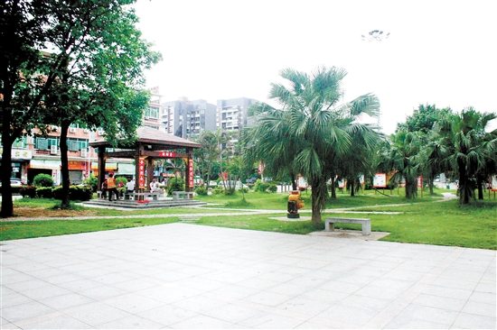 礼乐文昌小苑公园。
