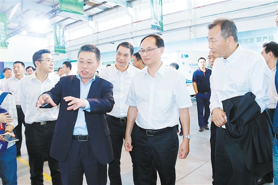 林应武出席普洛斯江门(鹤山)物流园开园典礼和