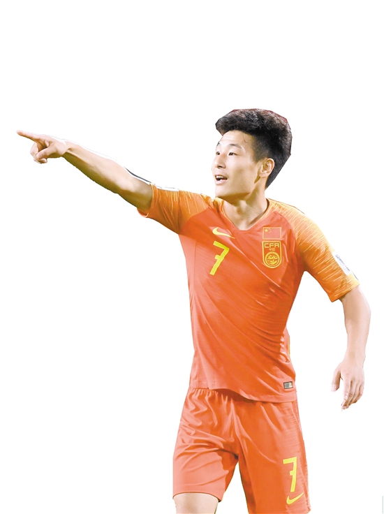 武磊在与菲律宾队的比赛中打进了2个精彩进球