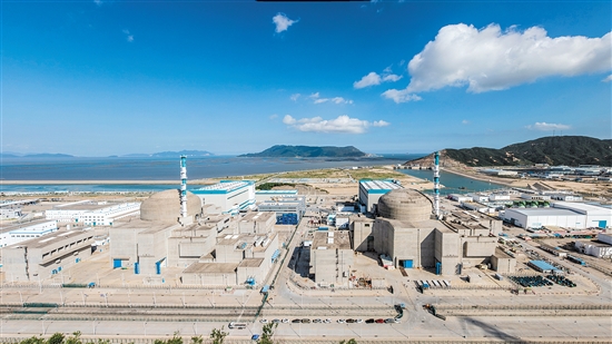 去年,台山核电1号机组具备商业运营条件.中广核供图