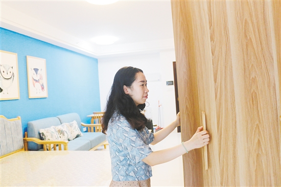 吴慧珺是首批入驻人才公寓的教师。 吴慧珺是首批入驻人才公寓的教师。