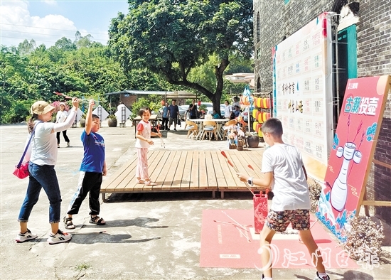 台山文旅相关商家不断创新游玩模式，让台山成为热门旅游“打卡地”。
