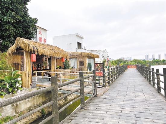 渔人码头是古劳水乡乡村振兴示范带沙坪段重要节点之一。