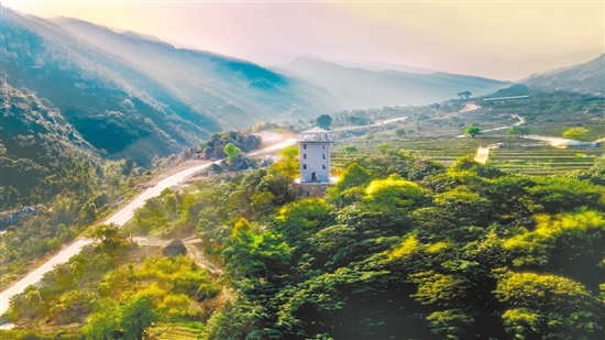 五邑天露山景区。大沙镇供图