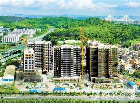 外海街道东南村的300多套公寓落成之后，该村的宜居宜业和美乡村建设将提升到一个新的水平。