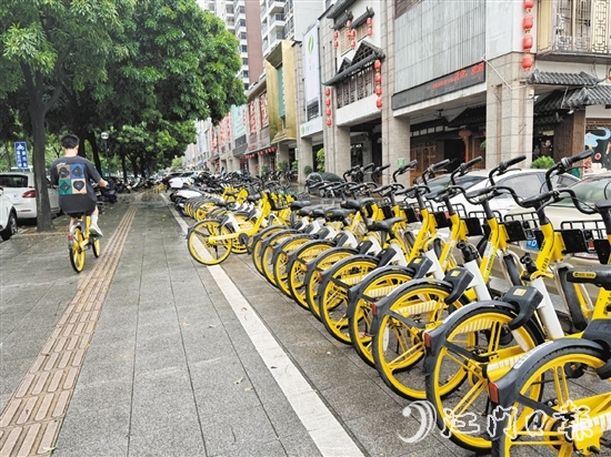 共享单车的出现，为不少市民的出行带来了方便。