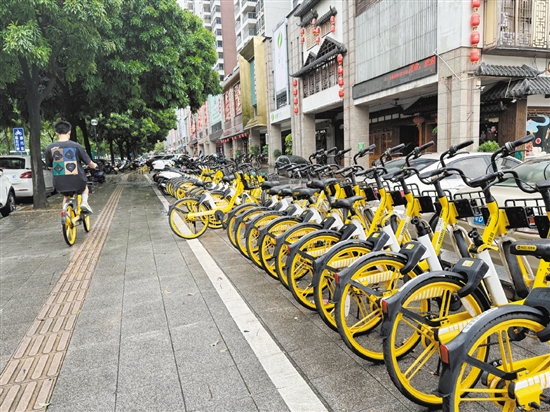 共享单车的出现，为不少市民的出行带来了方便。