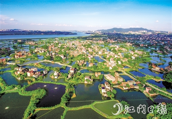 鹤山市积极推动文旅产业提质升级。图为古劳水乡。