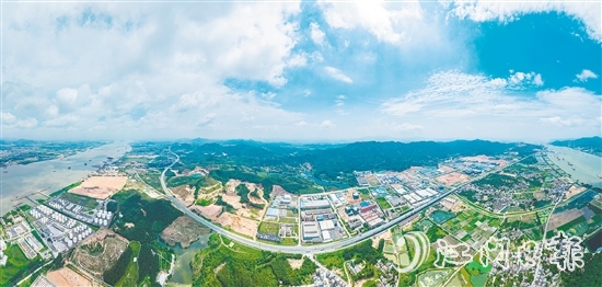 珠西新材料集聚区。