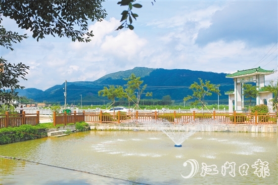 沙塘镇红岭村是广东“百千万工程”首批典型村之一。