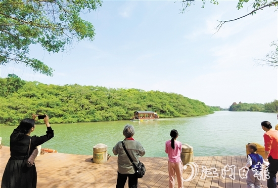 小鸟天堂段碧道围绕小鸟天堂国家湿地公园打造，让市民游客充分亲近自然。