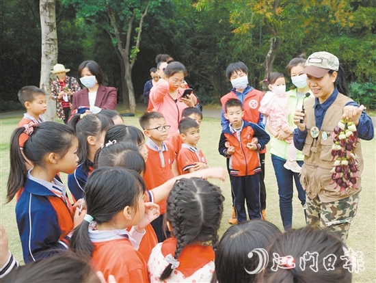 东湖公园举办科普活动。