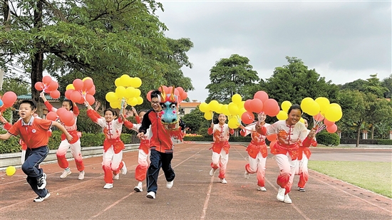 我市青少年体质健康合格率跃居全省前列。