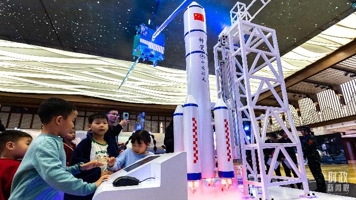 △2025中国（梅州）航空航天国防科技展。（图/视觉中国）