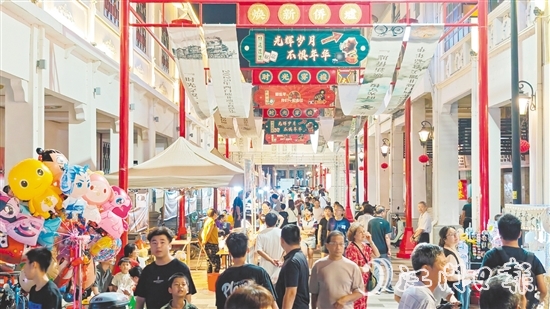 活动期间，西门圩3天累计接待游客超2.8万人次。