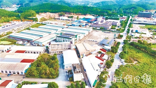 罗坑镇不断完善工业园区基础设施建设。