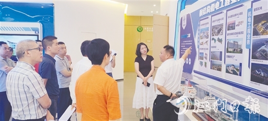 5月，新会区政协教科卫体和文化文史委员会围绕“加快向海拓展新空间，打造高质量发展‘蓝色经济引擎’”主题，组织委员到中交四航局江门航通船业有限公司调研。