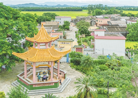 冲蒌镇西海村通过校地协作、环境整治、文旅融合等举措，推动产业提质、民生改善、文化传承。