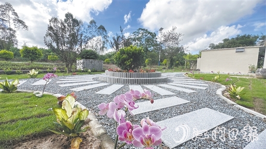 赤水镇羊路村“四小园”绿意盎然。 赤水镇羊路村“四小园”绿意盎然。