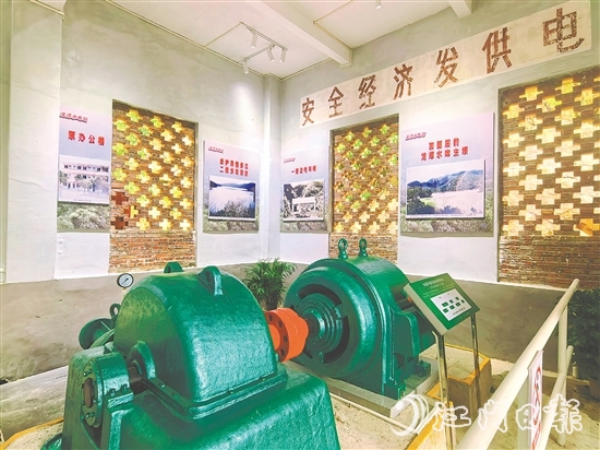 龙潭水电站科普展的布置正在进一步完善，务求更直观地展示水电站历史原貌。