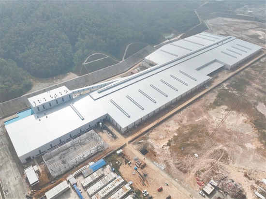 世界500强企业——法国圣戈班集团在开平投资的项目预计明年上半年投产。