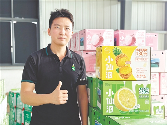 麦志鸿表示，企业产品的核心原料都来自台山本地。