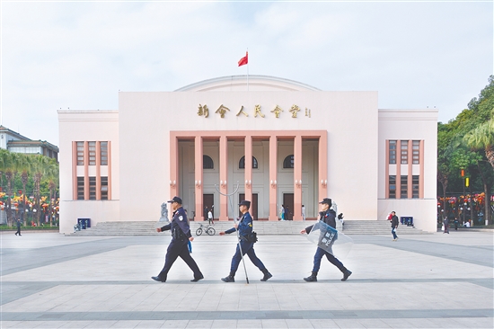 推进平安新会建设一直是新会政法机关的奋斗目标。