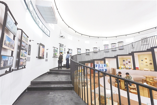 冲蒌镇对旧粮仓进行活化改造，打造美丽圩镇客厅。