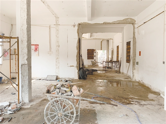 改造前深井驿站