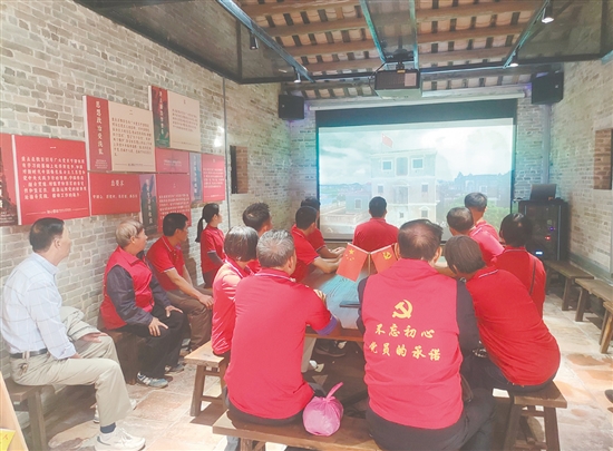 作为中共开平县特别支部旧址，谢创故居已成为江门市重要的红色教育基地。塘口镇供图