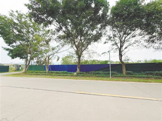 改造前美丽乡镇入口通道 改造前美丽乡镇入口通道