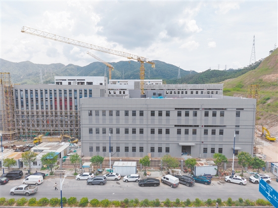 德众泰新材料有限公司所有单体建筑已封顶。 德众泰新材料有限公司所有单体建筑已封顶。