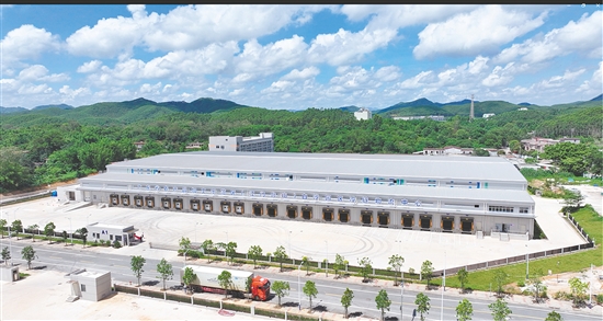 粤港澳大湾区（江门）农产品交易流通中心冷链物流项目A1冷库建成运营，目前使用率超89%。